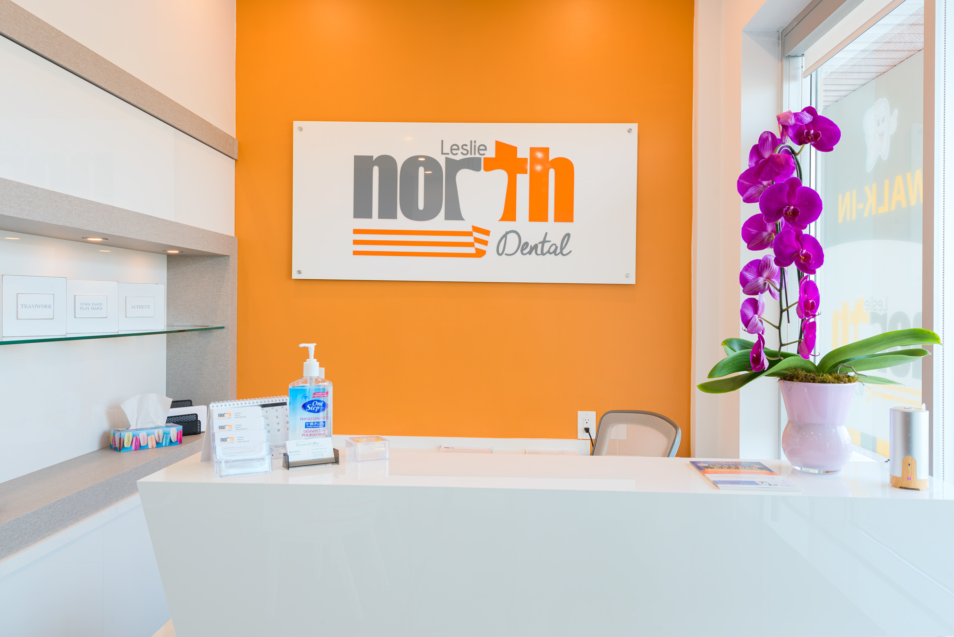 Leslie North Dental Office reception