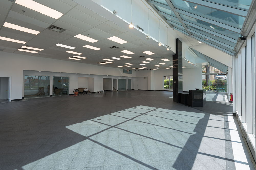 Automotive Showroom floor view