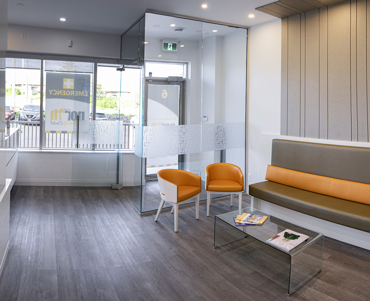 Leslie North Dental Office detail