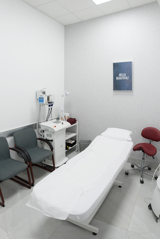 Markville Clinic corridor